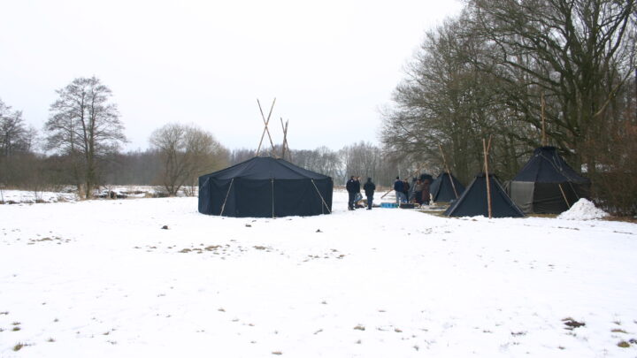 Bargkamp Lager - Ein Lager im Schnee